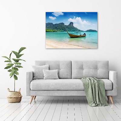 Wall art acrylic Boat