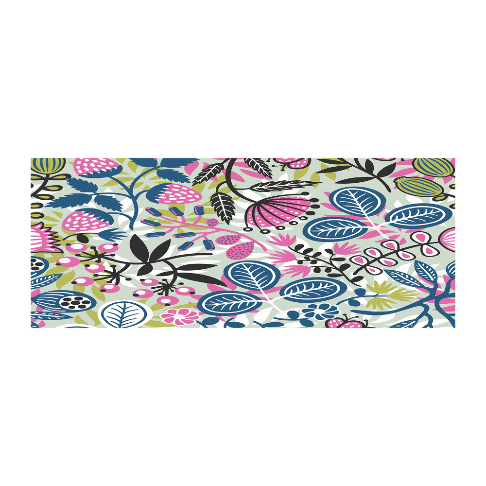 Print on acrylic Floral pattern