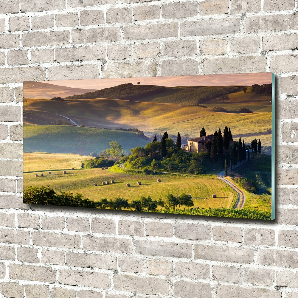 Print on acrylic Tuscany Italy