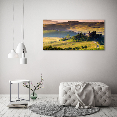 Print on acrylic Tuscany Italy