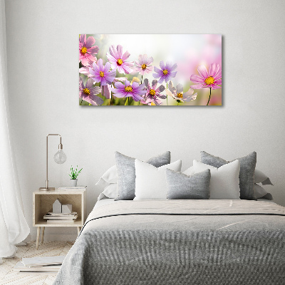 Print on acrylic Flowers in the meadow