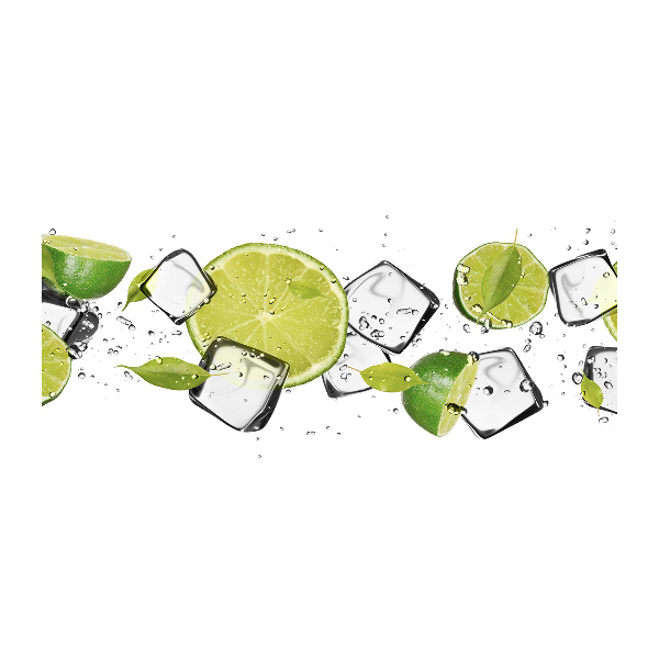 Acrylic print Ice lime