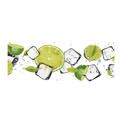 Acrylic print Ice lime