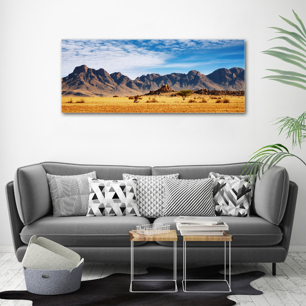 Print on acrylic Rocks in Namibia