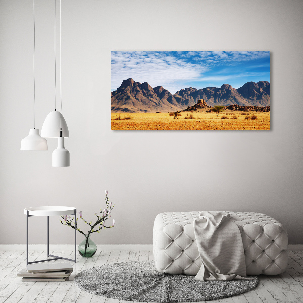 Print on acrylic Rocks in Namibia