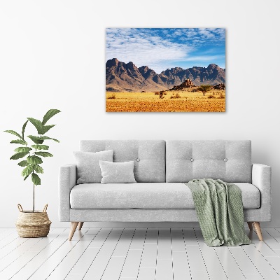 Print on acrylic Rocks in Namibia