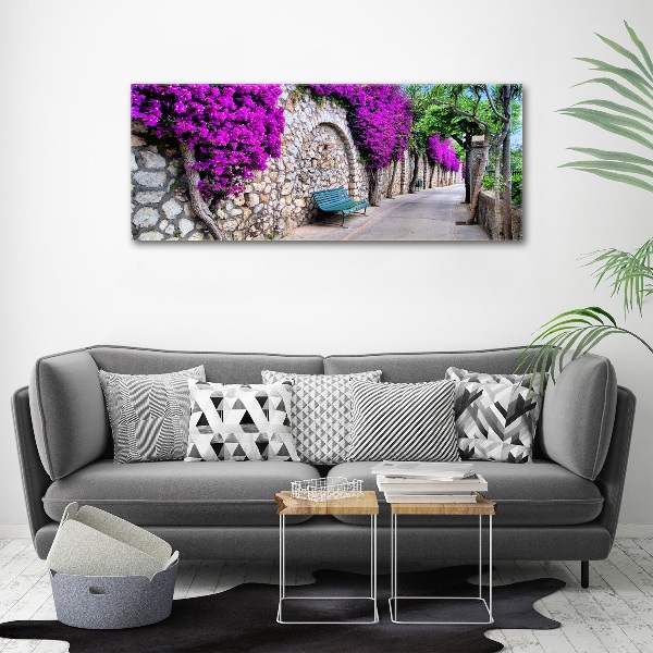 Acrylic wall art Charming streets