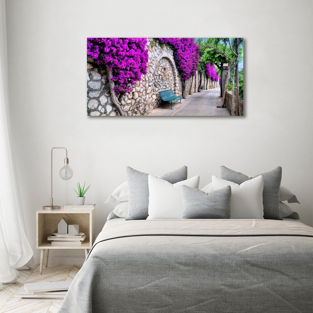 Acrylic wall art Charming streets