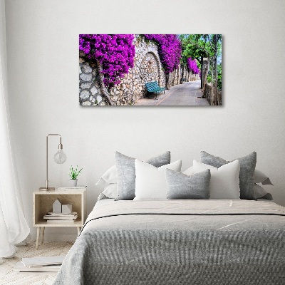 Acrylic wall art Charming streets