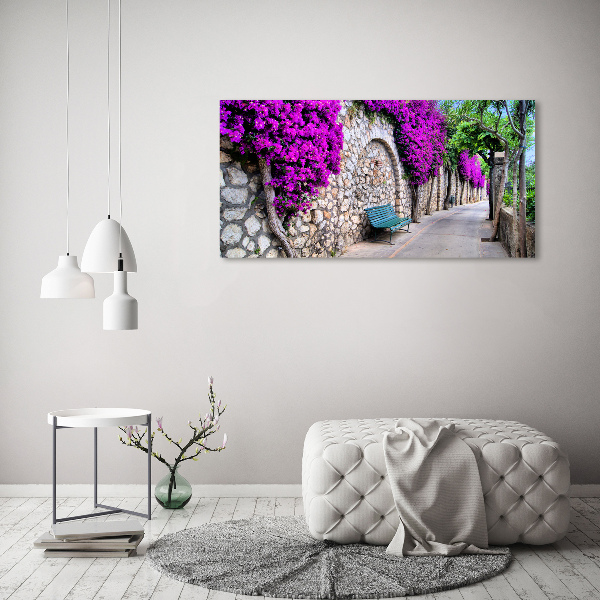 Acrylic wall art Charming streets