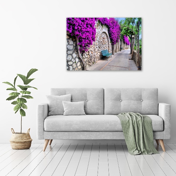 Acrylic wall art Charming streets