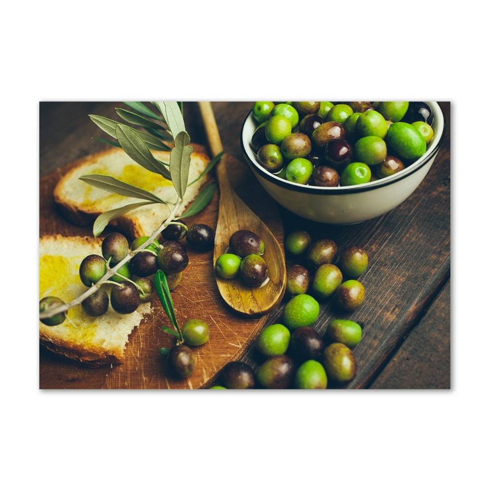 Wall art acrylic Olives