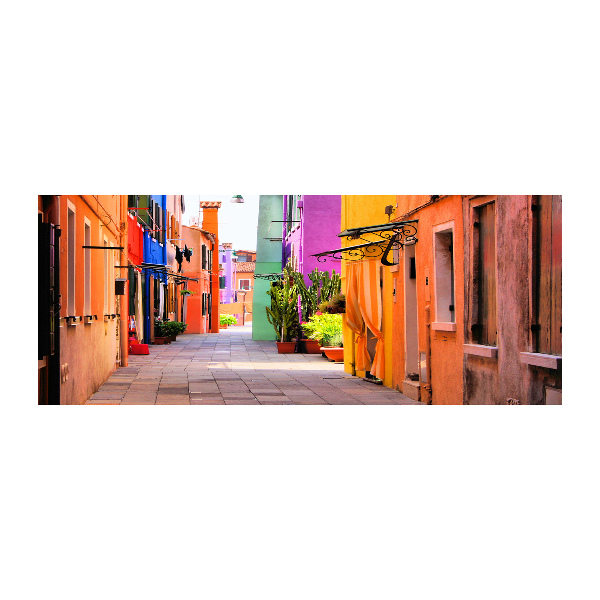 Acrylic print Colorful streets