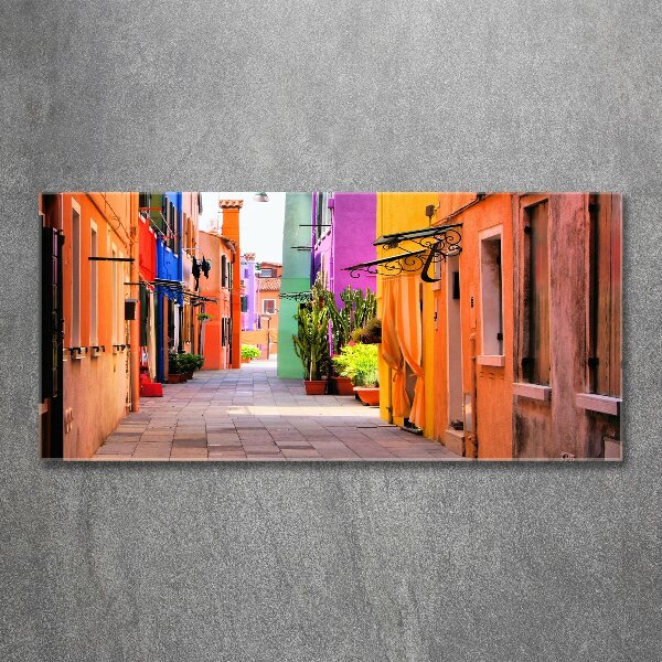 Acrylic print Colorful streets