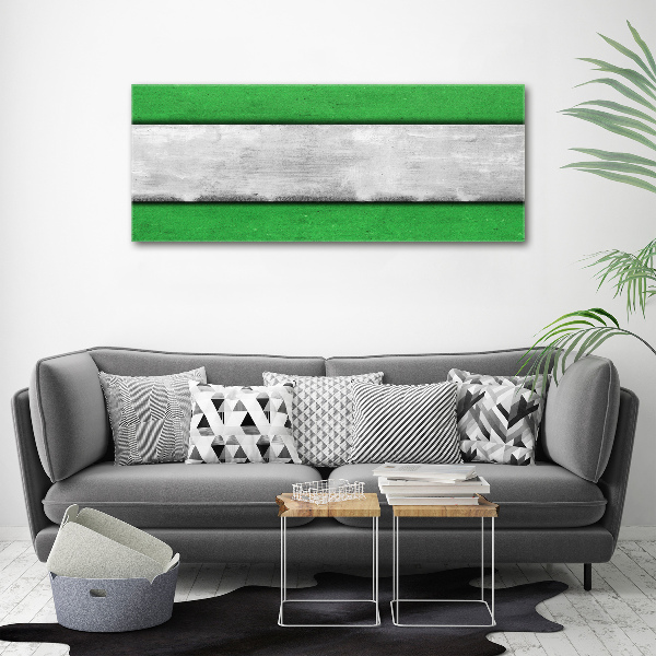 Wall art acrylic Green wall