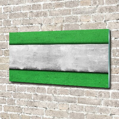 Wall art acrylic Green wall