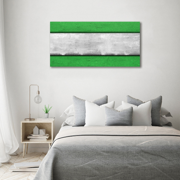 Wall art acrylic Green wall