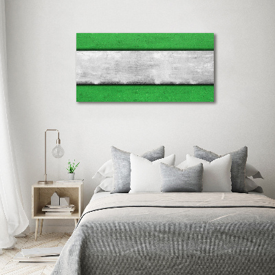 Wall art acrylic Green wall