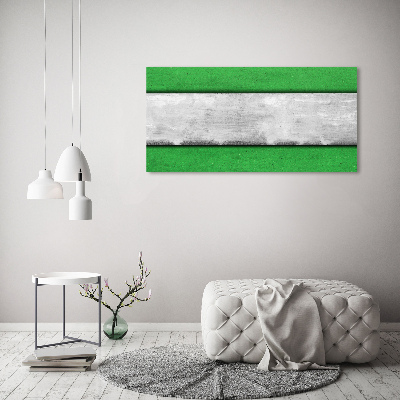 Wall art acrylic Green wall