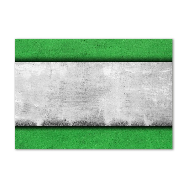 Wall art acrylic Green wall