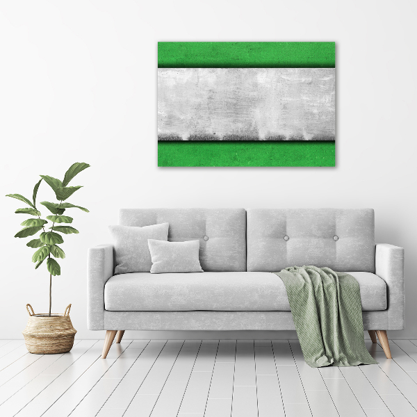 Wall art acrylic Green wall