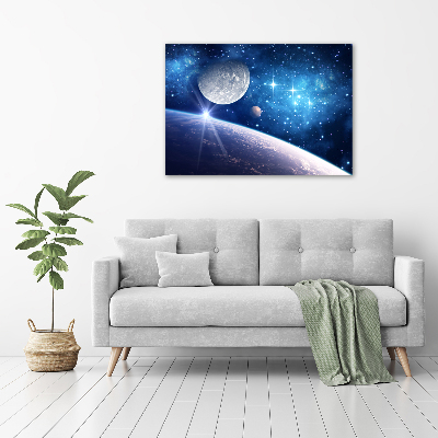 Glass acrylic wall art Moon