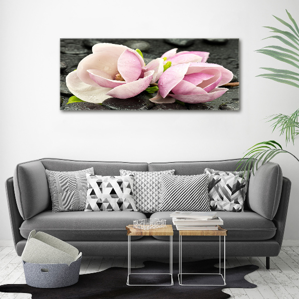 Print on acrylic Magnolia stone zen