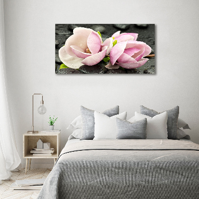 Print on acrylic Magnolia stone zen