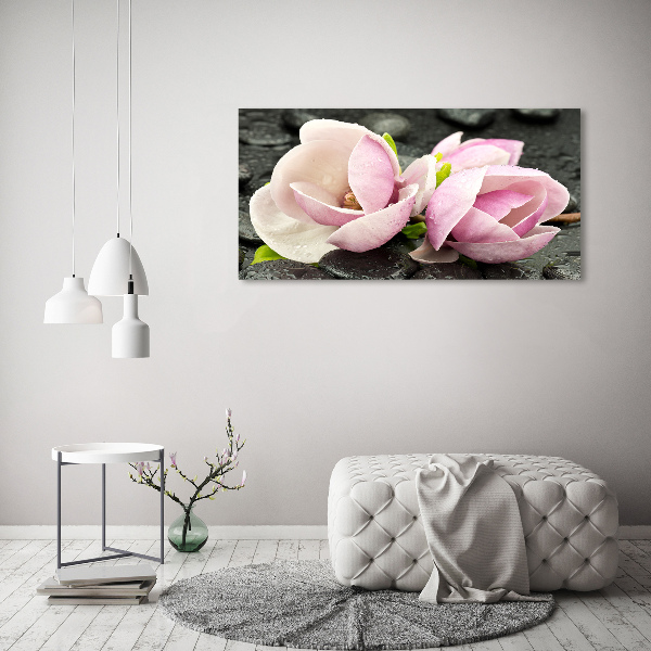 Print on acrylic Magnolia stone zen