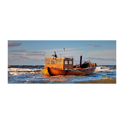 Print on acrylic Fishing boat