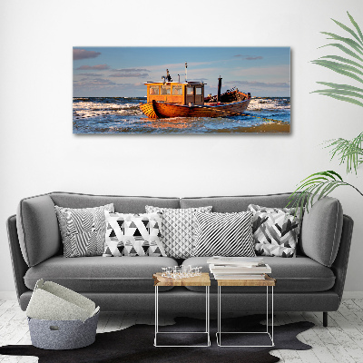 Print on acrylic Fishing boat