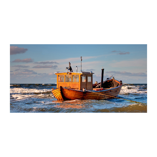 Print on acrylic Fishing boat