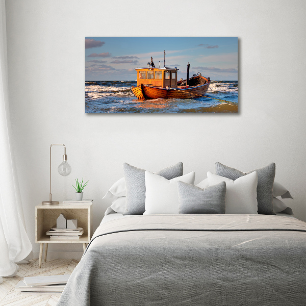 Print on acrylic Fishing boat