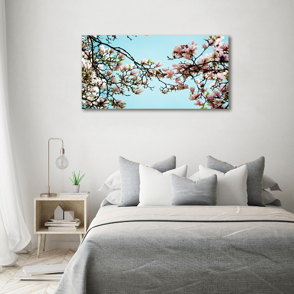 Print on acrylic Magnolia flowers