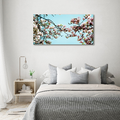 Print on acrylic Magnolia flowers