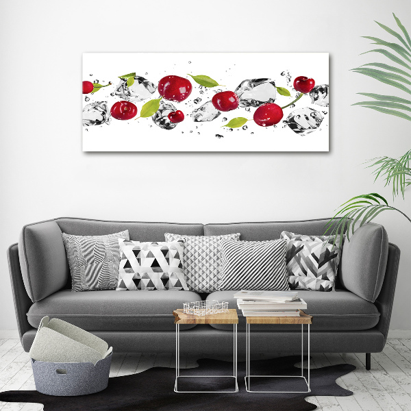 Print on acrylic Cherries and water