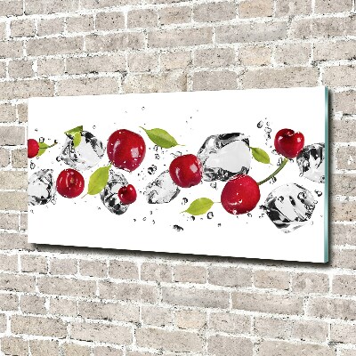 Print on acrylic Cherries and water