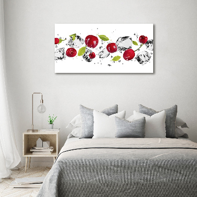 Print on acrylic Cherries and water