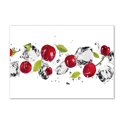 Print on acrylic Cherries and water