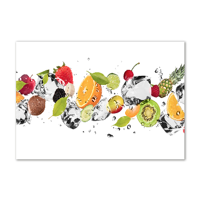 Print on acrylic Fruit and water