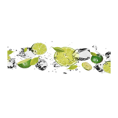 Acrylic wall art Lime and water