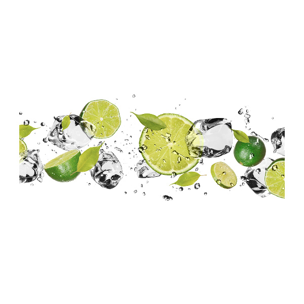 Acrylic wall art Lime and water