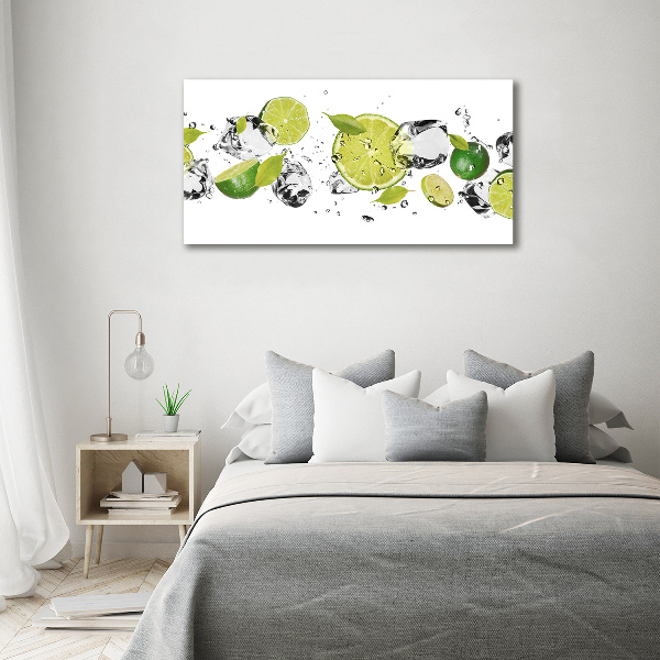 Acrylic wall art Lime and water