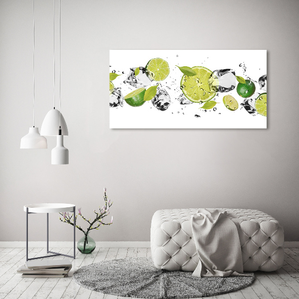 Acrylic wall art Lime and water