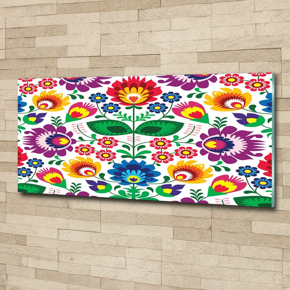 Print on acrylic Ethnic pattern