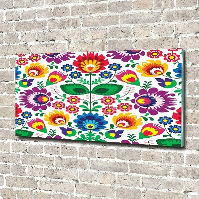 Print on acrylic Ethnic pattern