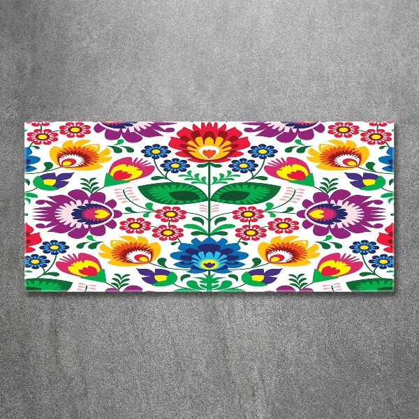 Print on acrylic Ethnic pattern