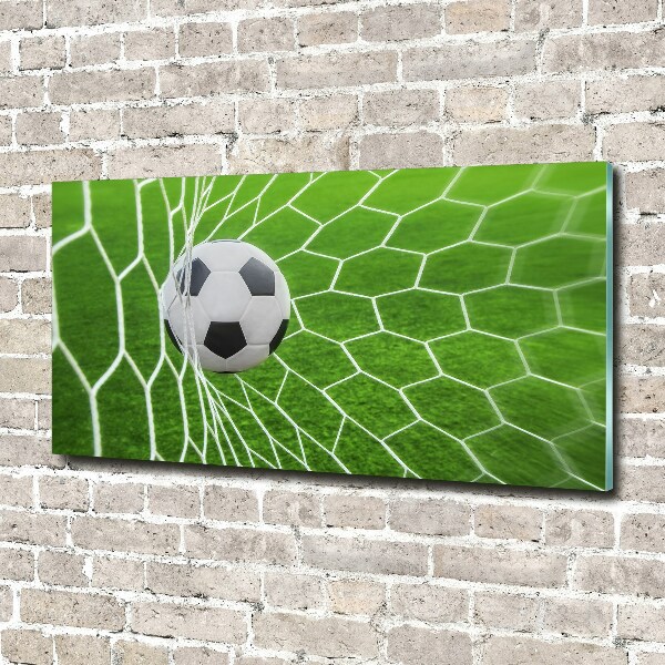 Acrylic wall art Ball in the goal