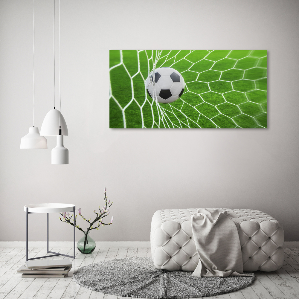 Acrylic wall art Ball in the goal