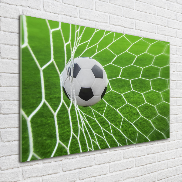 Acrylic wall art Ball in the goal